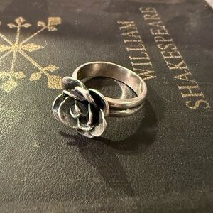 Silpada Silver Rose Ring